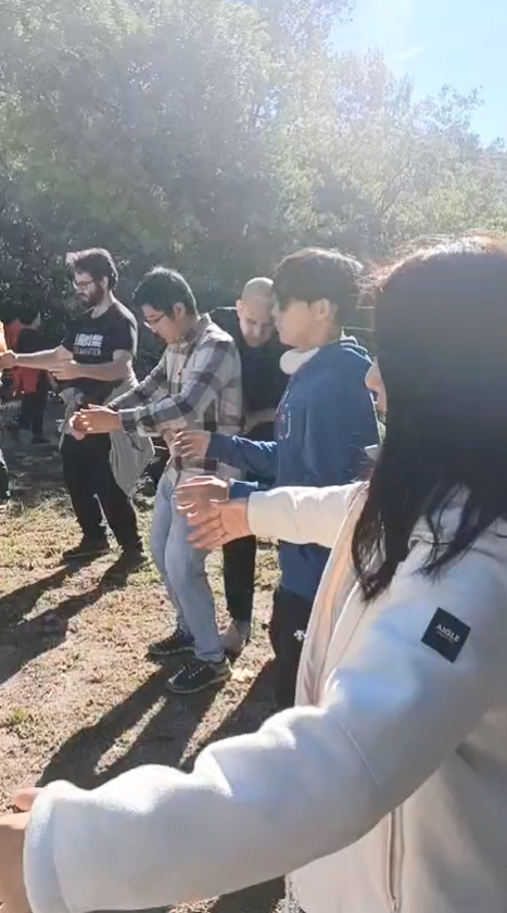 Hiking and Qi Gong session
